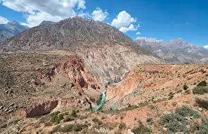 Pamir Prints: Iskanderkul in the Fann Mountains, taken in Tajikistan in August 2018 taken in hdr