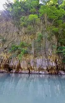 Island, Ocean views near Phuket Thailand with Blues