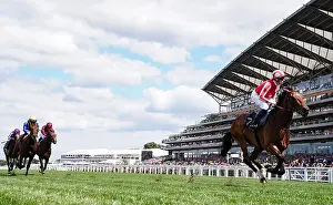 Isle Of Jura ridden by Callum Shepherd wins the Hardwicke Stakes during day five of Royal Ascot at Ascot Racecourse, Berkshire