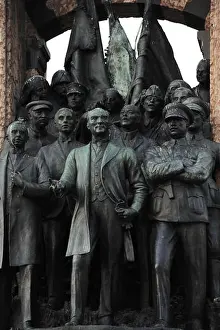 1928 Prints: Istanbul. Republic Monument, 1928