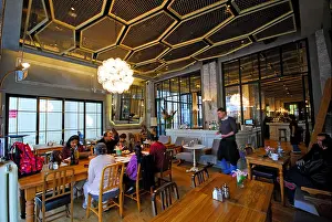 Airy Prints: ISTANBUL, TURKEY. Interior of The House Cafe on Istiklal Caddesi in Beyoglu district. 2010