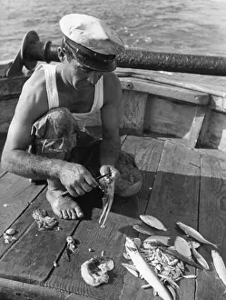 Catching Prints: Italian fisherman, 1950s