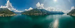 Italy Como Lake drone Air 360 vr virtual reality drone panorama