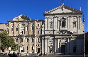 Travel Europe Prints: Italy, Lazio, Rome, Chiesa Nuova Church