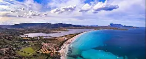 Italy. Sardegnia (Sardinia) island nature scenery and best beaches