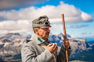 Dolomites Prints: Italy Veneto Dolomites - Lagazuoi Piccolo - Andrea Orsi - Historical Reenactor