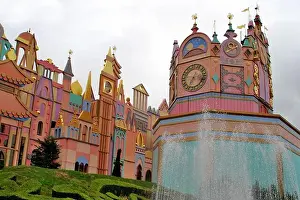 Disney Prints: It's A Small World, Disneyland, Paris, France