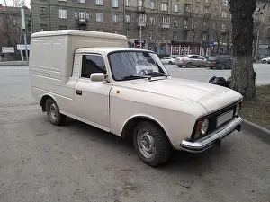 Delivery Van Prints: IZH-2715 Soviet and Russian pickup truck