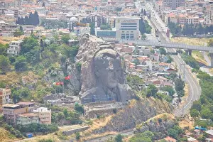 Founder Prints: Izmir, Turkey - May 5, 2018 - Ataturk Mask