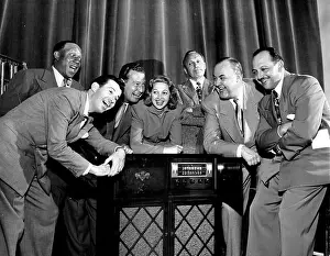 Nostalgic Prints: Jack Benny. April 24, 1947. (Photo by Wide World Photo)