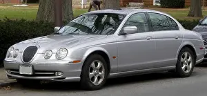 Upholstery Prints: The Jaguar S-Type, produced from 2003 to 2005