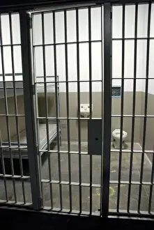 Vacationer Prints: Jail cell at American Police Hall of Fame Titusville Florida FL