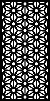 Acrylic Prints: Jali design for cnc router and laser cutting vector File