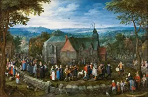 Festivity Prints: Jan Brueghel 'el Viejo' / 'Country Wedding'