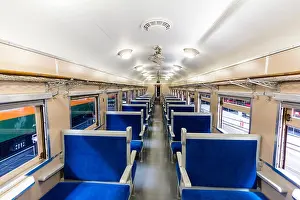 Seats Prints: Japan, Nagoya, Railway park. Shinkansen Museum