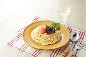 Homely Prints: Japanese-style cod roe pasta