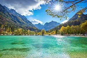 Images Dated 24th October 2018: Jasna Lake, Triglav National Park, Julian Alps, Slovenia
