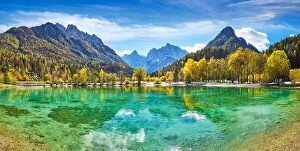 Images Dated 24th October 2018: Jasna Lake, Triglav National Park, Slovenia