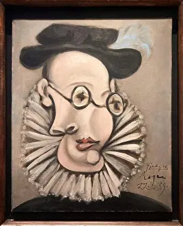 Museo Bellas Artes Prints: Jaume Sabartés with ruff and hat
