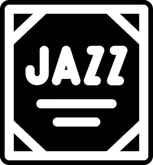 Glyph Prints: Jazz music icon