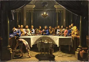 Last Supper Prints: Jean-Baptiste de Champaigne, French
