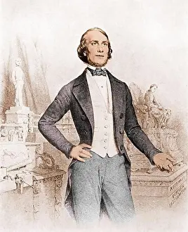 Magic Prints: Jean-Eugene Robert-Houdin (1805-1871) was a French watchmaker