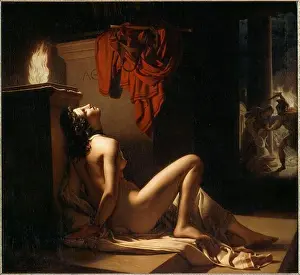 Jérome Martin Langlois the Younger – Cassandra Imploring the Vengeance of Minerva against Ajax