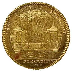 A jeton, a type of token or coin, issued by Parties casuelles, a monetary authority, date unknown