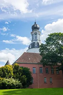 Lower Saxony Prints: Jever: Schloss Jever Castle in Ostfriesland, Niedersachsen, Lower Saxony, Germany