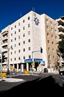 Boazimages Prints: The Jewish agency building on King George V street in Jerusalem, Israel