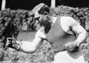 Born Prints: Jim Flynn, Photo shows boxer Jim Flynn (1879-1935) who was born Andrew Chiariglione