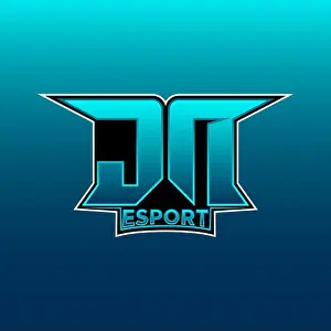 Initial Letter Prints: JN Logo ESport Gaming Initial with Blue Light Color design vector template
