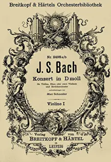 Seventeenth Prints: Johann Sebastian Bachs Konzert in d moll (Concert in D minor)