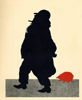 Caricature Prints: Johannes Brahms & the Red Hedgehog