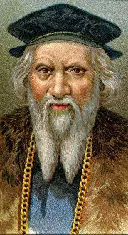 Newfoundland Prints: John Cabot (c1450-c1499) Genoese navigator and explorer