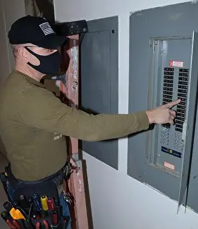 Resolution Prints: John Coles, an electrician with Joint Base Lewis-McChord's Directorate of Public Works