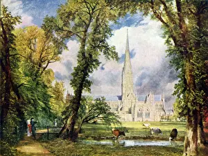 English Landscape Prints: John Constable, an English Romantic painter