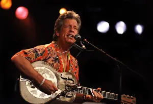 Vocalist Prints: John Hammond performing at the Cambridge Folk Festival 2003