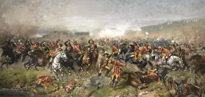 Battle Prints: John Mulvany - The Battle of Aughrim