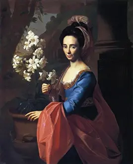 John Singleton Copley - Mrs Moses Gill Rebecc Boylston 1773