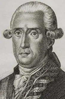 Historia De Espana Prints: José Moñino y Redondo, I conde de Floridablanca (1728-1808)