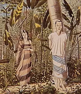 Jovem Guana et Guanita capitao-mor dos Guanas by Hercule Florence