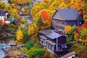 Images Dated 24th October 2012: Jozankei, Hokkaido, Japan in the fall season