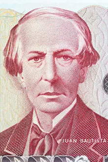 Theorist Prints: Juan Bautista Alberdi portrait