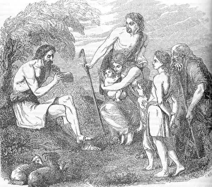 Genesis Prints: Jubal is a biblical figure known for his musical talent
