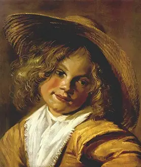 Judith Leyster - Girl with Straw Hat C 1635