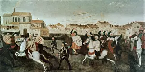 Caballo Prints: JUEGO DE CAÑAS EN VALLADOLID CELEBRADO EN HONOR DE FELIPE EL HERMOSO EN EL AÑO 1506