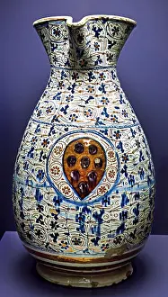 Motifs Prints: Jug with the arms of the Florentine Medici family