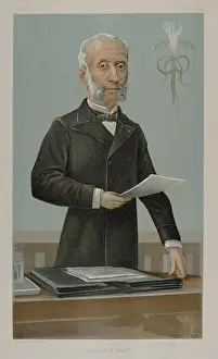 Prime Minister Prints: Jules Méline, depicted in Vanity Fair on January 27