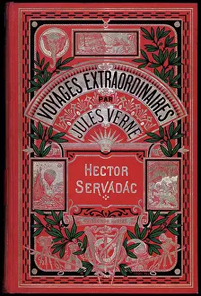Voyages Prints: Jules Verne, Hector Servadac, cover